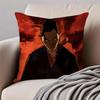 B-Blue Eye Samurai Cushion Cover Pillowcase Anti-Dustmite Invisible Zipper Short Plush Sofa Cushion