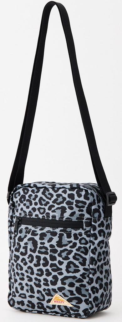 Kelty ES MINI VERTICAL SHOULDER Outdoor Shoulder 21cm X 16cm X Gray Leopard 3259271426 Bag, 7cm, Print,
