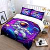 Astronaut Surrounded by Planets. Bedding Sets Duvet Cover Sets Duvet Covers Pillowcases(1*Duvet Cover 2*Pillowcases Without Duvet Insert)