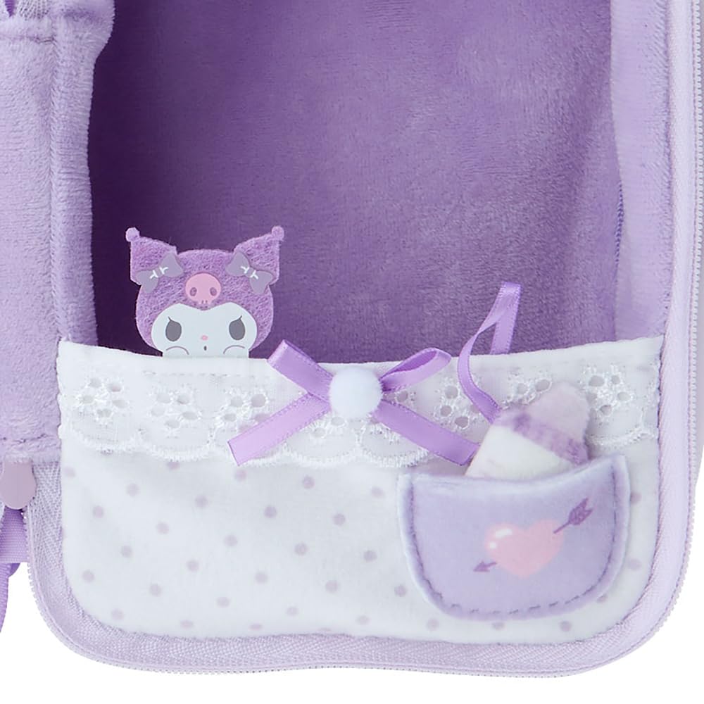 Sanrio Sanrio Kuromi Plush Pouch Enjoy Idol Baby Kuromi X 12 X 9cm Character SANRIO 184721 (SANRIO) Kuromi-chan 15.5