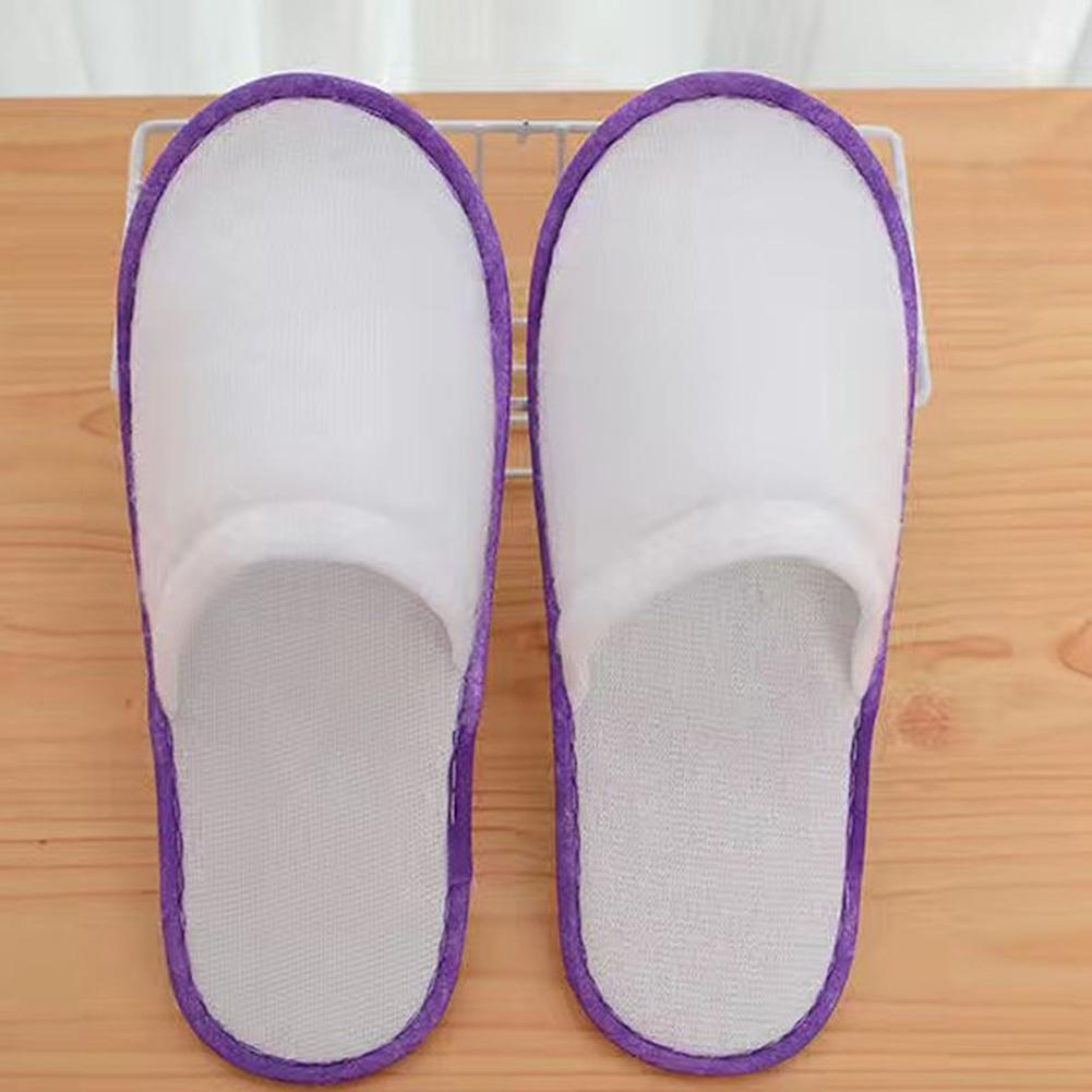 10 Pairs Disposable Slipper Closed Toe Hospitality