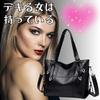 ORIJIRI Women's Popular Commuter Bag, Business Bag, Recruitment Bag, Tote Bag, A4 Size, Job Hunting Bag, Stylish, Large Capacity, 3-Way