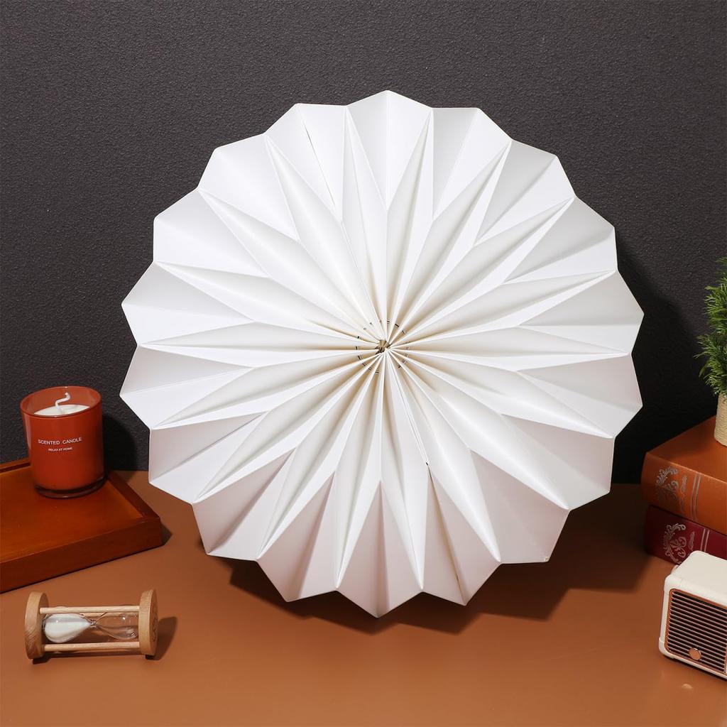 ULTECHNOVO Origami Lampshade Light Cover Modern Magnetic Lampshade