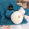 High-Glitter Mohair Wool Spray Yarn - 25g Ball for Hand Knitting & Crochet