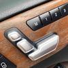 Compatible-for E-Class W204 W205 W212 W218 X204 X166 GLK ML X156 C117 Car Seat Adjust Memory Unlock Button Cover Sticker