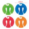 12 Pcs for Underwear,Necktie Household Sock Sorters Clothes Pegs Clothespins Sock Organizers Sock Holder Rings Sock Clips