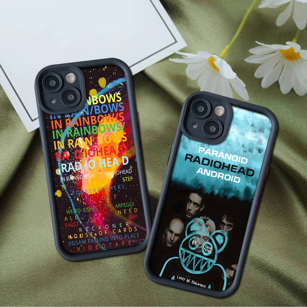 Phone Case R-Radiohead Rock Band For Oppo Reno15 Reno14 Reno13 Reno12 Reno11 Reno10 Reno8 Reno7 Z T Pro Plus Soft TPU Back Cover
