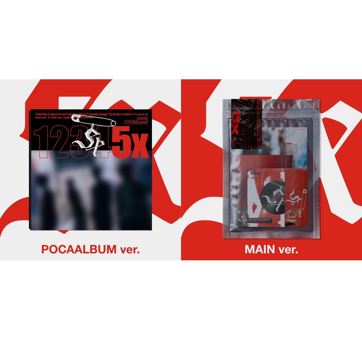 

(ПОКАЛЬБОМ / ОСНОВНА вер.) ONEUS [5x] 11-й міні-альбом 2 VERSION SET (MAIN + POC