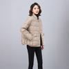 Women's Short Lightweight Down Jacket - 2024 Winter Collection, Loose Fit, Warm White Duck Down Outerwear