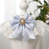 Pet Bib With Lace And Bow Tie Saliva Towel, Round Neck Scarf for Small Dog Cat 9.8-11.8 In Neck Circumference Saliva Towel Cute