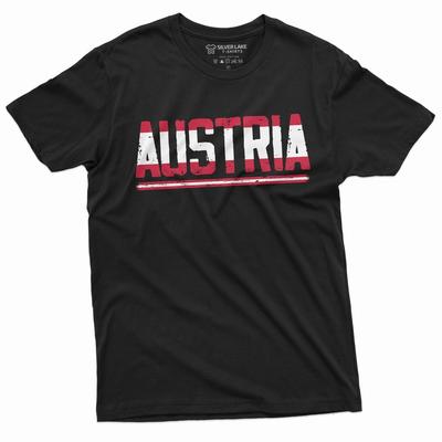 Österreich Patriotisches Shirt Österreich Nationalflagge T-Shirt Österreich T-Shirt