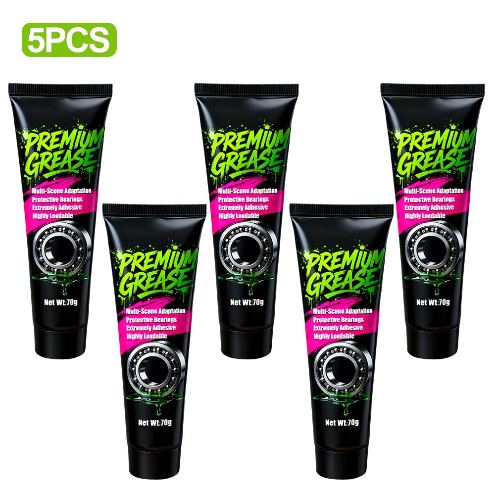 1-5PCS Bicycle Grease Green Applesauce Bearing Grease Motor Oil Lubricant Optional Grease Gun, Bicycle Maintenance Accessories