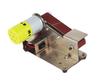 Multifunctional 15° Mini Electric Sanding Belt and Polishing Machine for Woodworking and Knife Sharpening