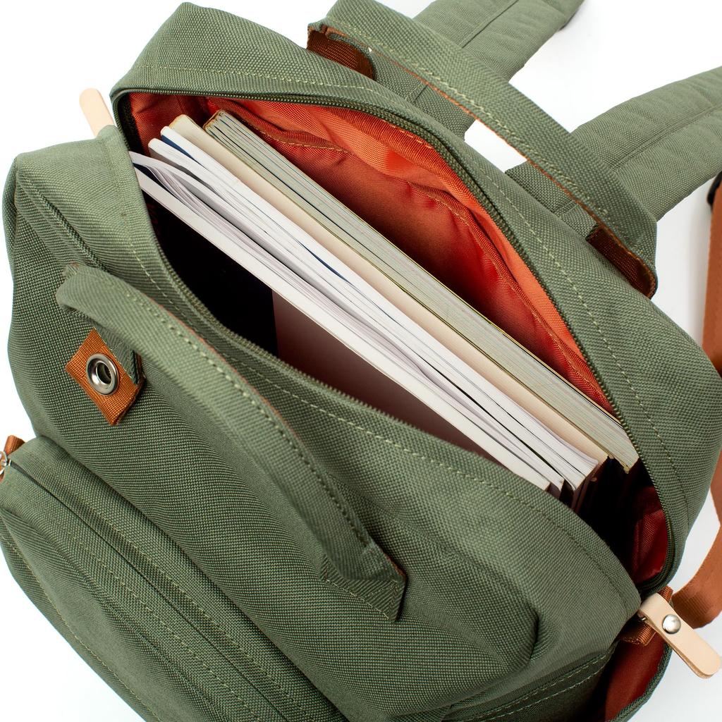 Plecak Unisex na Tablet A4 Marmarco od Heart Made Factory, Przechowywanie 10-calowe, Rozmiar, Poliester, Seria, FY-0744 (Marynarka wojenna)