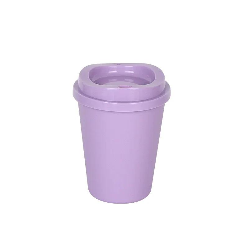 12OZ Color Reusable Plastic Straw Cup Large Capacity Leakproof Travel Tumbler for Coffee Smoothie Home Birthday Party Takeaway