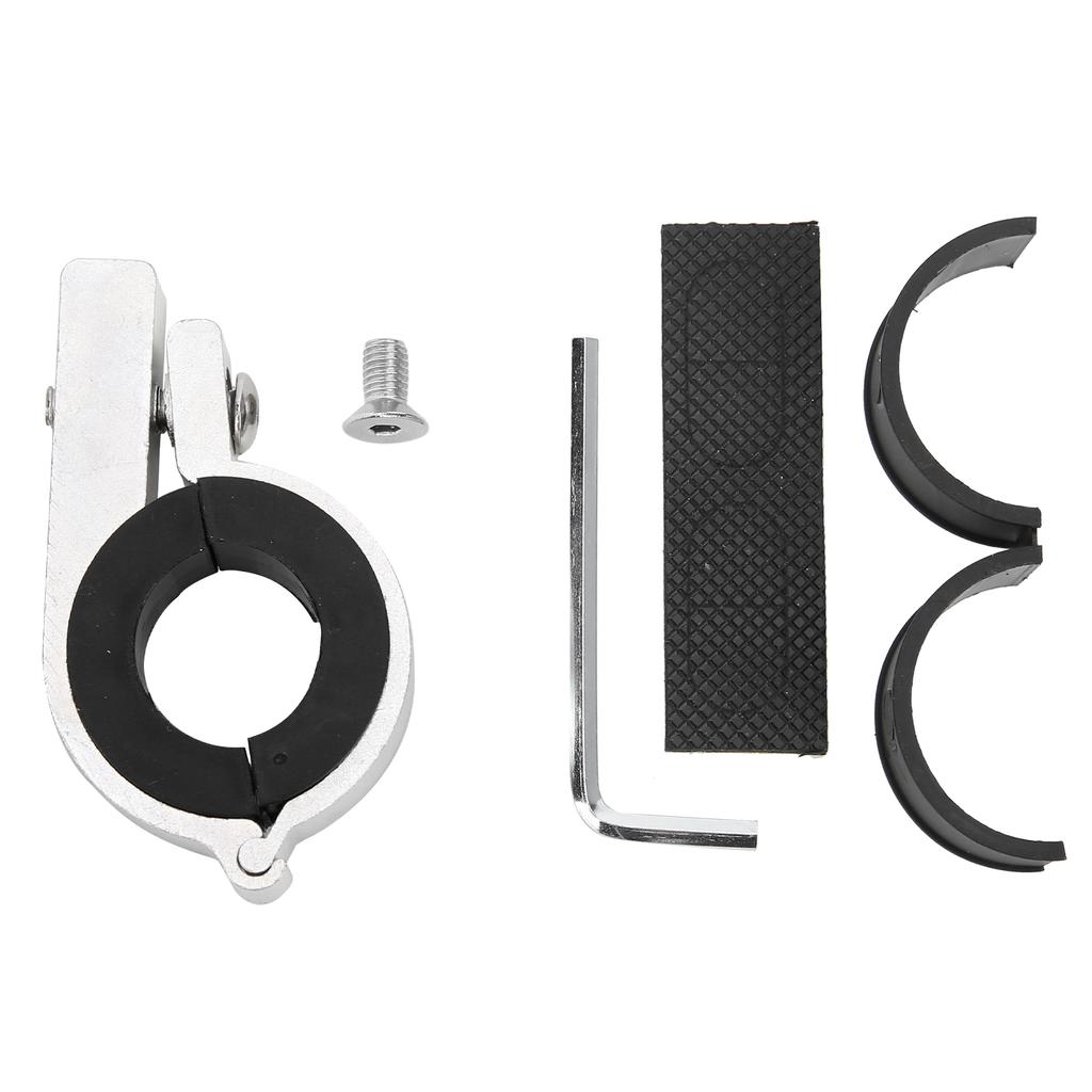 Bicycle Handlebar Clamp Aluminum Alloy Bike Mobile Phone Holder Cellphone Mount Sand