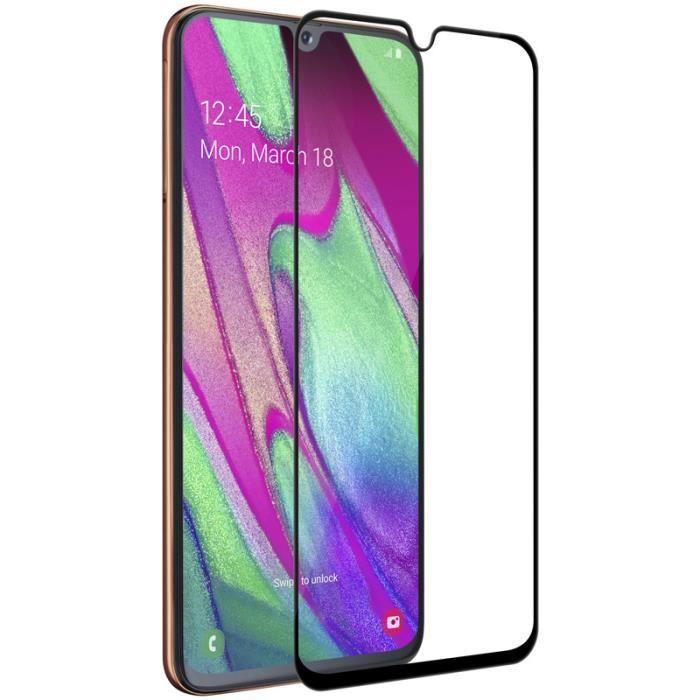 Film samsung a40 protection ecran verre trempé,9h dureté, ultra clair protecteur d'écran pour samsung a40