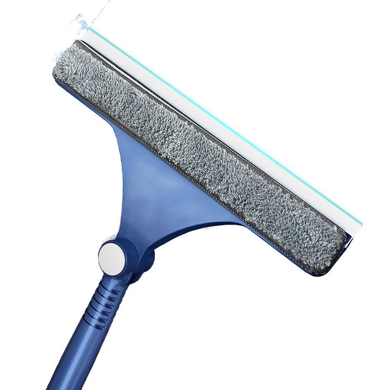 Glass Cleaning Tool Household Cleaning Window Tool Double-sided Window Wiper Cleaning Car Cleaning Tool Adjustable Long Handle