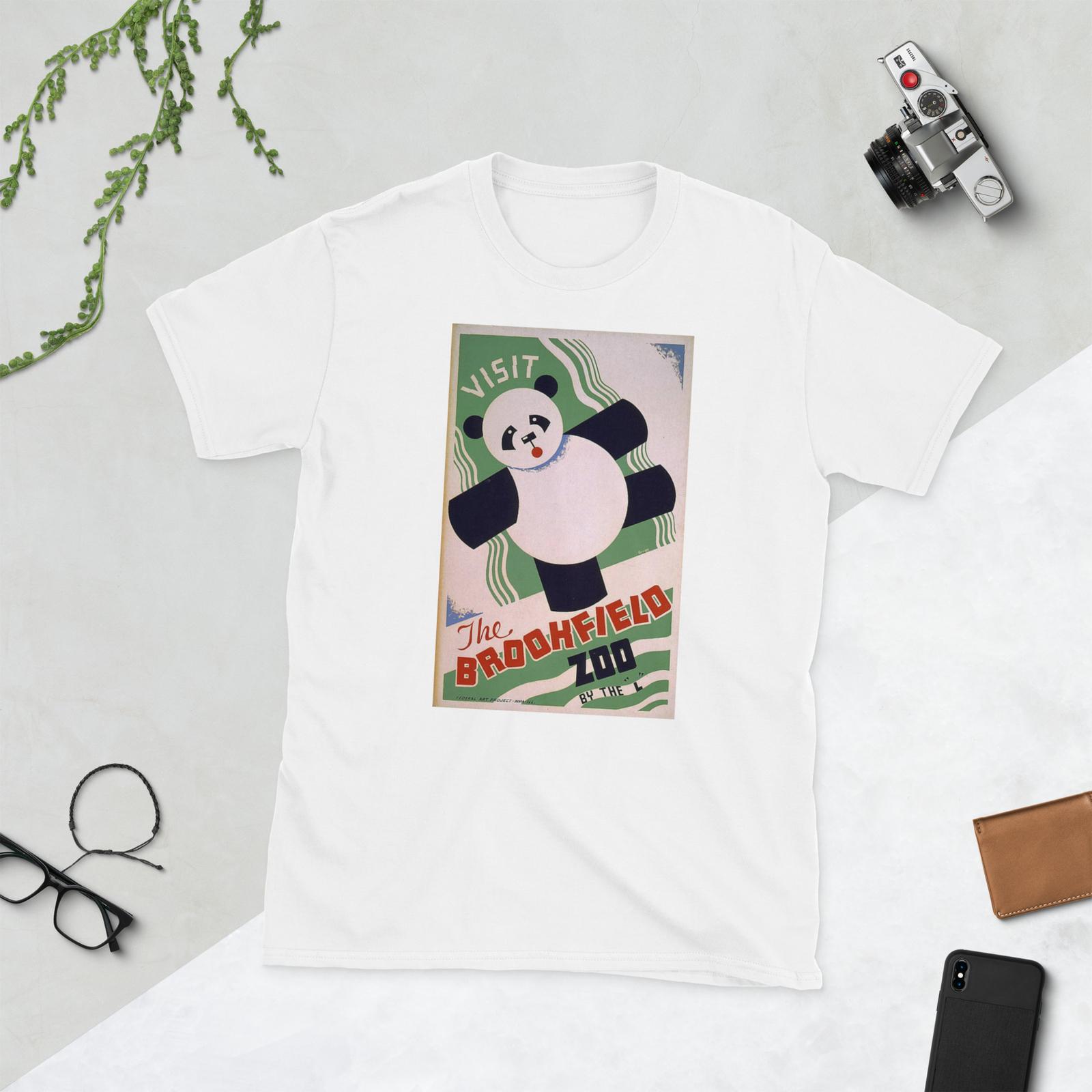 

Visit the Brookfield Zoo WPA Poster 1936-38 Short-Sleeve Unisex T-Shirt Mens Womens Tees Top 4XL