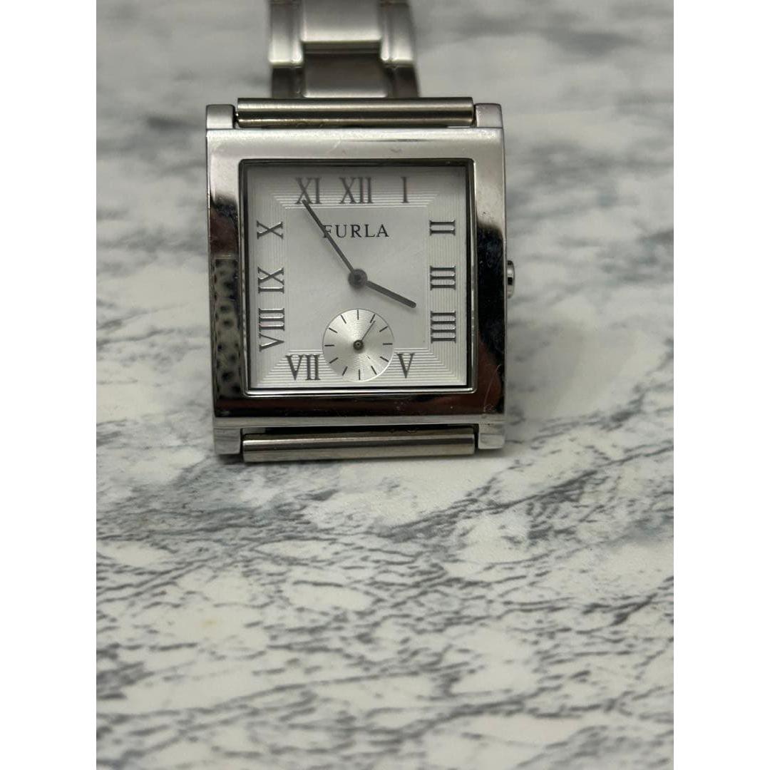 Used FURLA square face wristwatch working item