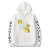 Chainsaw Man Anime Print Casual Hoodie - European Size