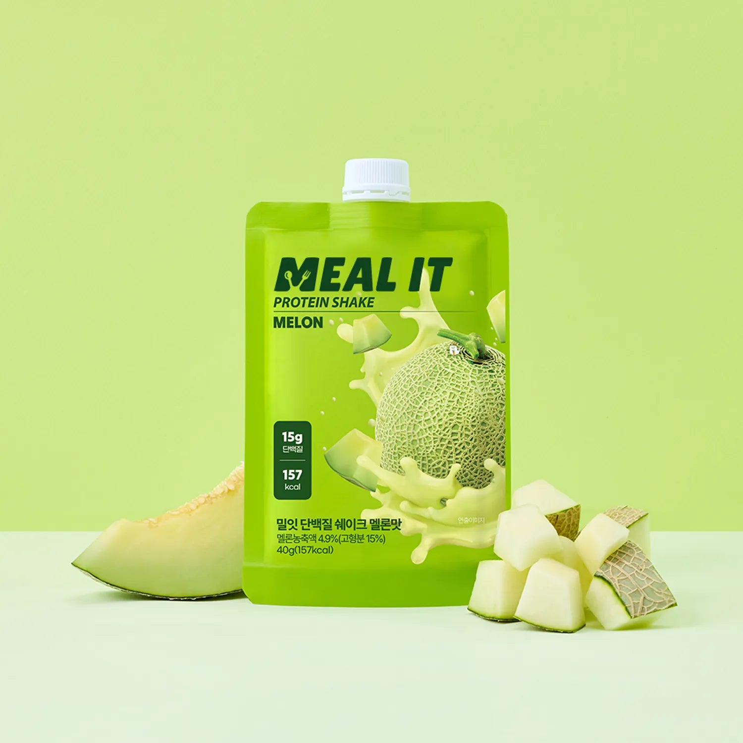 MEALIT Protein Shake Melon Flavor 40g/3bag Melon Flavor 40g/3bag