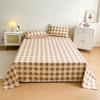 Cotton Polished Sheets Three-piece Set, Pure Cotton Student Dormitory Single Skin-friendly Sheets Three-piece Set