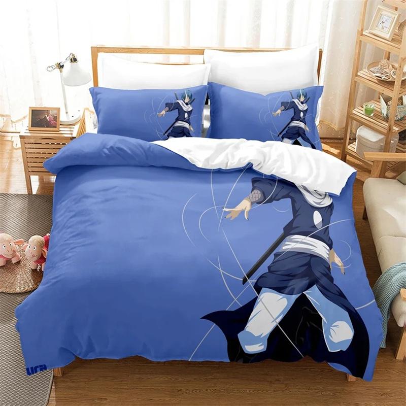 Anime Bedding Set That Time I Got Reincarnated As A Slime Rimuru Kids Gift Duvet Cover Pillowcases Queen King Single Size
