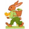 Hare with Chicks Wooden Decoration 15CM