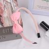 1PCS Cute Solid Color Ribbon Hair bands for Baby Girls Bows summer Headband for girls Kids Fashion Hair Aceessories  FDr10