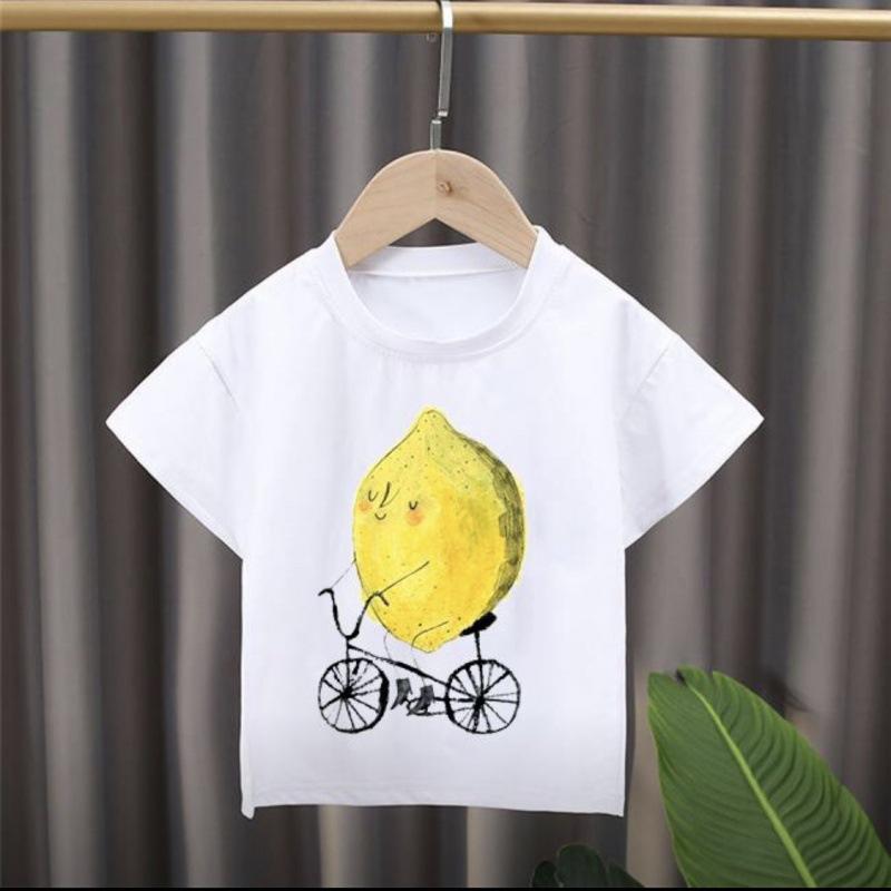 Fruit Cartoon Print T-Shirt Children'S Jacket