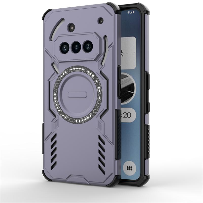 

Бронированный чехол для Nothing Phone 3a Магнитная адсорбция Беспроводная зарядка Задняя крышка Чехол для Nothing Phone 3a Чехол для Nothing Phone 3a Nothing Phone (3a)