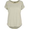 Build Your Brand Womens/Ladies Slub Long T-Shirt