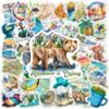 10/30/50pcs Outdoor Camping Hiking Stickers Beautiful Travel Scenery Decals Water Bottle Phone Laptop Cool Sticker Toy for Kids