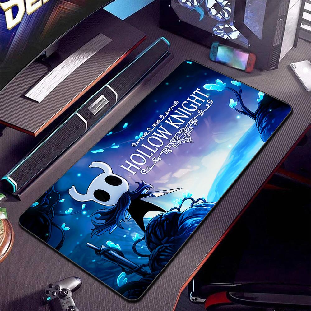 Tappetino per Mouse XXL Stampa HD Cool Hollow Knight Silksong Tappetini per Tavolo Azienda Tappetino Grande per Scrivania Tappetini per Mouse da Gioco Pc Grandi