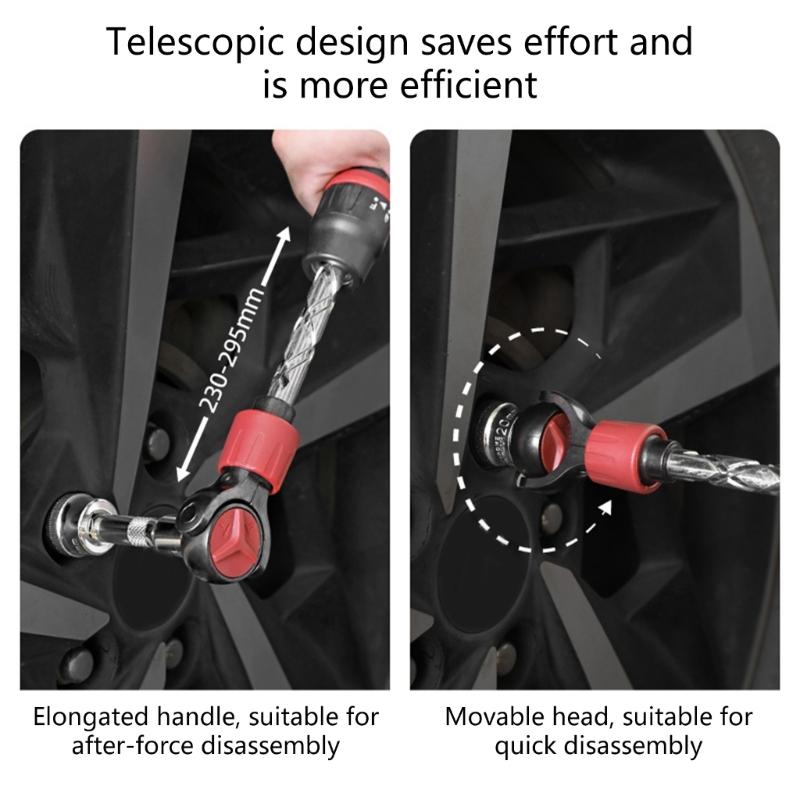 Ratchet Quick Release Ratchet Wrench 3/8inch Drive Ratchet Handle Ratchet Combination Wrench Hand Tool For Home