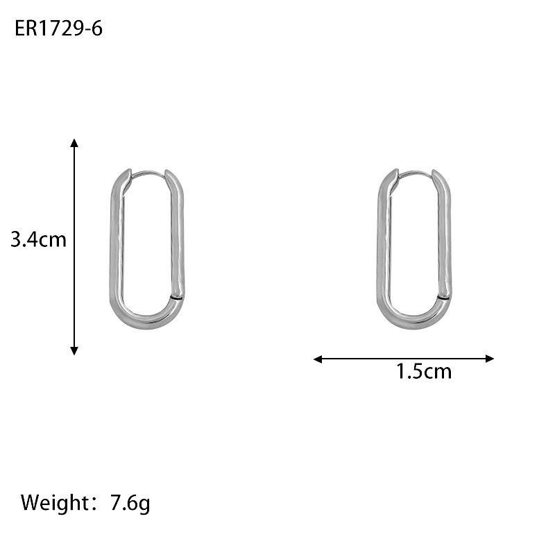 

Минималистичные геометрические металлические серьги - Изящный круглый дизайн с уникальными каффами для ушей.