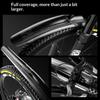 ENLEE For Mountain Downhill Bicycle Extended Wide Fender Lightweight Bike Mudguard with Wide Coverage