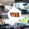 Visor Organizer Auto Storage Bag Sunglasses Holder Visor Card Holder Sun Visor Pouch Tissue Holder Truck Visor Organizer For