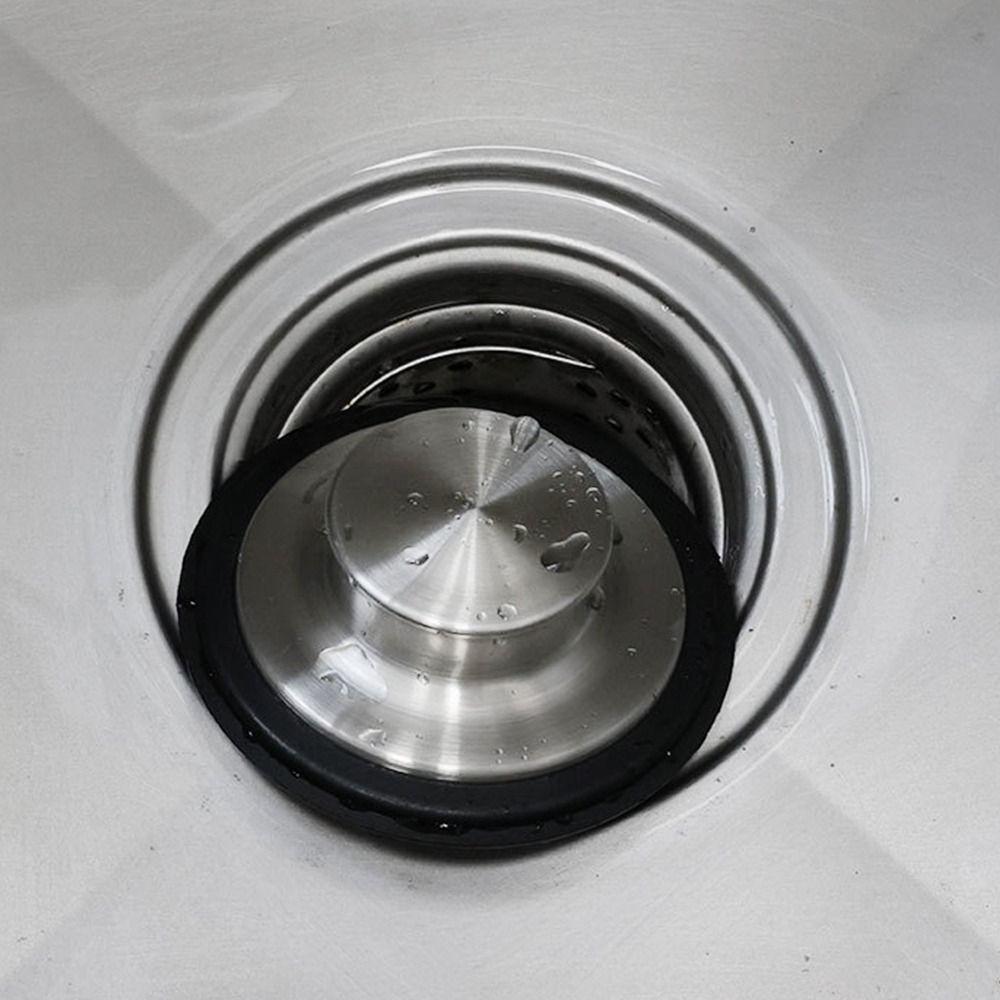 Large Bathroom Supplies Leakage-proof Round Water Sink Plug Drain Cover Bathtub Stopper Sewer