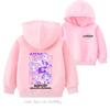 Girls Hoodie Kpop Demon Hunters Ages 4-14  HD Print Pullover Cartoon Print Popular Girls Fall Hoodie Long Sleeve New Arrivals for Autumn