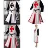 Deluxe Polyester Medieval Knight Long Sleeve Outfit Cosplay Costume