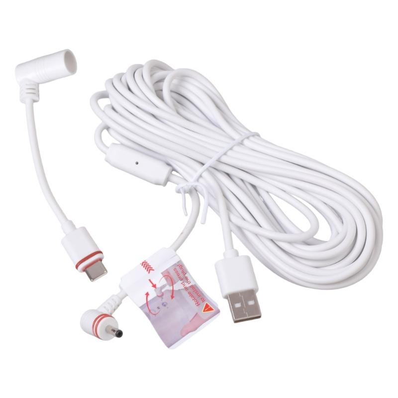 Extended Length Power Cable for NEST Cams Cameras Suitable for Indoor and Outdoor Environment Use 5.2m/7.6m/10m
