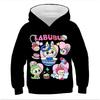 LABUBU Anime 3D Printed Kids Hoodie Autumn And Winter Boys Girls Long Sleeves Pullovers Child Clothing