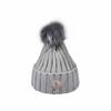 Luxurious Women's Solid Color Warm Winter Knit Beanie Hat With Classic Design