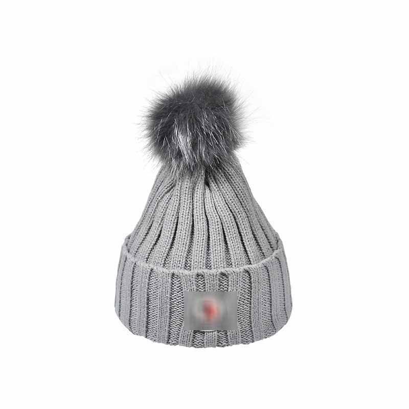 Luxurious Women's Solid Color Warm Winter Knit Beanie Hat With Classic Design