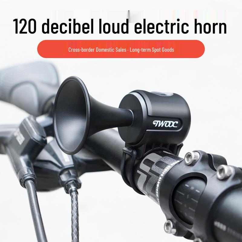 Universal Electric Horn for Bicycles: Child, Road & Mountain Bikes Warning Bell