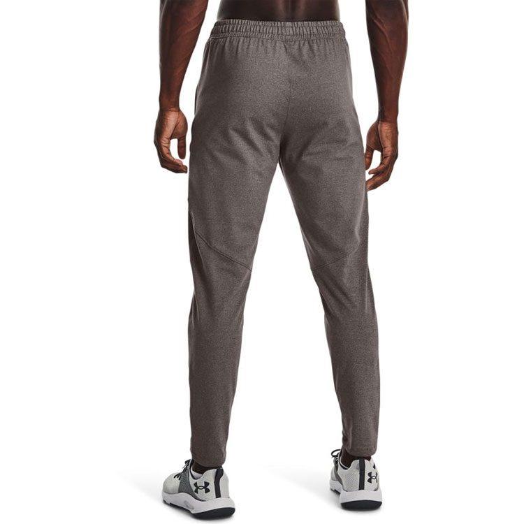 Under Armour Knitted Sweatpants Men's Brown Moderate Slim Fit Pants 1373730-176
