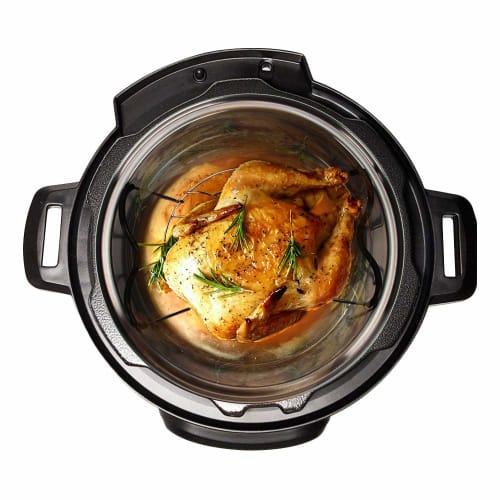 Steamer Rack with Trivet and Handle, Compatible with Instant Pot Accessories (6-Quart, 8-Quart), Pressure Cooker Trivet, Wire Steam Rack, Perfect for