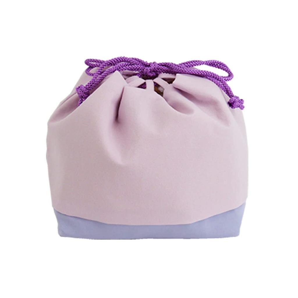 KINCHAKU BICOLOR Drawstring Bag for and Choose from 8 Perfect for and other traditional Japanese Made in Japan x Dull Hakama, Furisode, Yukata.